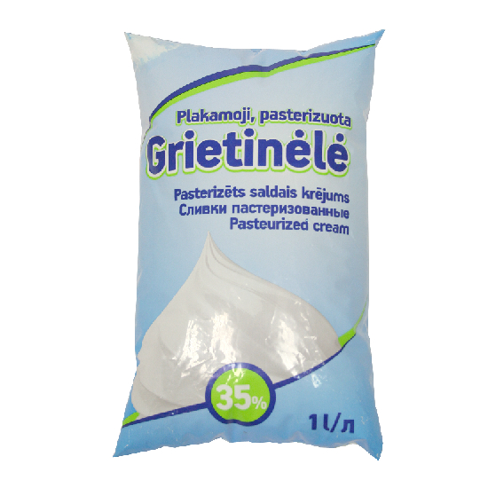 Grietinėlė Piemenėlio 35% 1L