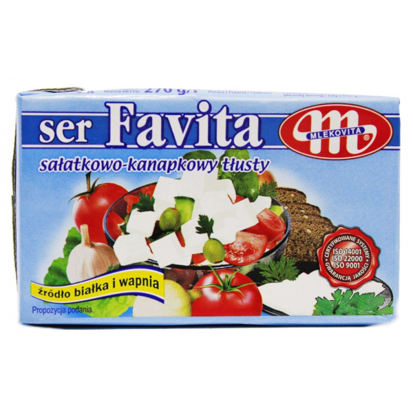 Sūris FAVITA 12% 270g