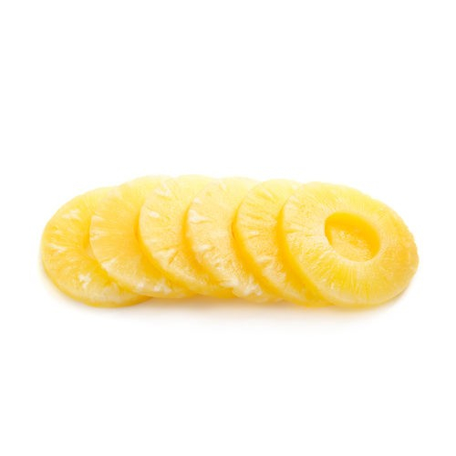 Ananasų griežinėliai sirupe, 3,03kg/1,79kg